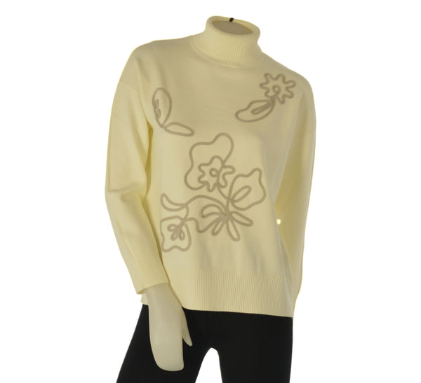 MAGLIONE DONNA RAGAZZA DOCEVITA RICAMO MARCA RIVA TRICOT ART. B115460