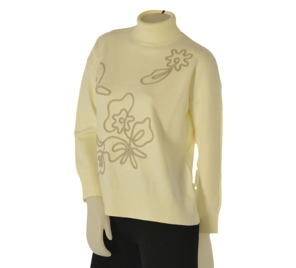 MAGLIONE DONNA RAGAZZA DOCEVITA RICAMO MARCA RIVA TRICOT ART. B115460