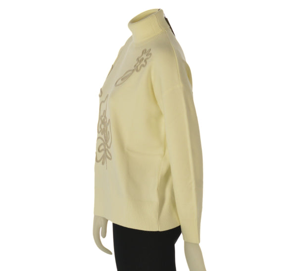 MAGLIONE DONNA RAGAZZA DOCEVITA RICAMO MARCA RIVA TRICOT ART. B115460