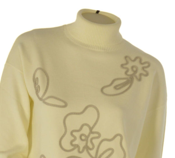 MAGLIONE DONNA RAGAZZA DOCEVITA RICAMO MARCA RIVA TRICOT ART. B115460