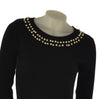 MAGLIONE DONNA RAGAZZA GIROCOLLO STRASS MARCA GAIA B ART. 815
