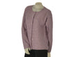 MAGLIONE DONNA RAGAZZA CARDIGAN GIROCOLLO BOTTONI MICROPAILLETTES MARCA GAIA B ART. 307