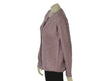 MAGLIONE DONNA RAGAZZA CARDIGAN GIROCOLLO BOTTONI MICROPAILLETTES MARCA GAIA B ART. 307