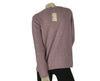 MAGLIONE DONNA RAGAZZA CARDIGAN GIROCOLLO BOTTONI MICROPAILLETTES MARCA GAIA B ART. 307