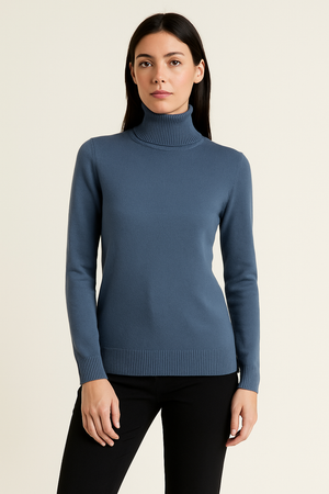 MAGLIONE DONNA RAGAZZA DOLCEVITA BASICO MARCA GAIA B ART. 300D