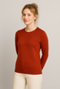MAGLIONE DONNA GAIA B GIROCOLLO BASICO ELASTICIZZATO VISCOSA ART.300