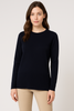 MAGLIONE DONNA RAGAZZA GIROCOLLO LANA COSTE MARCA TENEREZZA ART. Z9301/S