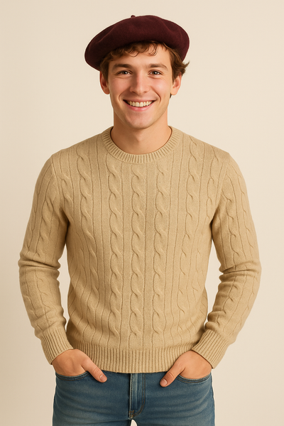 MAGLIONE UOMO CONSENSO GIROCOLLOTRECCE ART. 4209 225