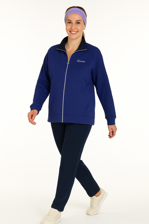 TUTA DONNA RAGAZZA FELPATA FELPA FANTASIA PANTALONE ELASTICO MARCA CAMPAGNOLO ART. 98Q76466