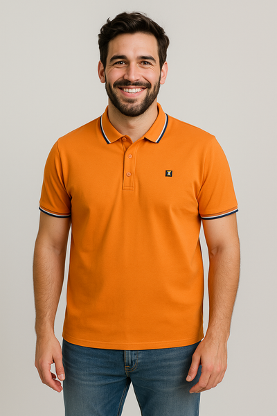 POLO UOMO BASILE MANICA CORTA PIQUET COTONE BE0148 – Abba MODA