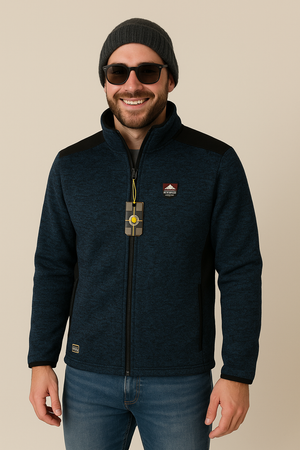 FELPA UOMO RAGAZZO PILE ZIP MAGLIA TASCHE MARCA GRANCHIO ART. 34FGS167