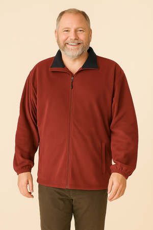 PILE UOMO CONFORMATO ZIP TASCHE POLSINI CALDO MARCA FRABO ART.PU0835