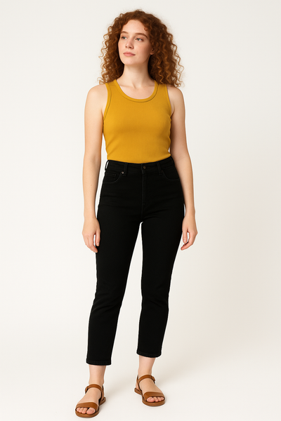 JEANS DONNA CINQUE TASCHE BOTTONE CERNIERA MARCA EMANUELA COSTA ART. EC 6628