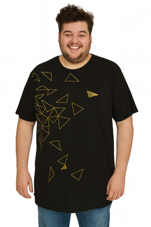 T-SHIRT UOMO RAGAZZO GIROCOLLO STAMPA TAGLIE OVER MARCA BL.38 ART. B38300