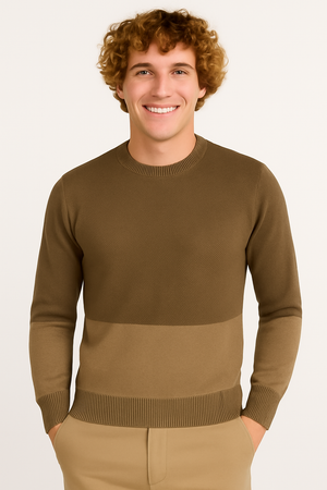 MAGLIONE UOMO CONSENSO PARICOLLO MAGLIA LAVORATA ART. 4127 225