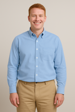 CAMICIA SPORTING MARE  PUTO COTOONE MICROFANTASIA VESTIBILITA REGOLARE BOTTONCINI TASCHINO MANICA LUNGA ART NIZZA E 284