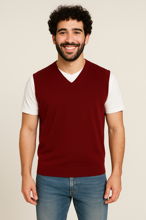 GILET UOMO RAGAZZO MISTO LANA MARCA SPORTING MARE ART. 120/181