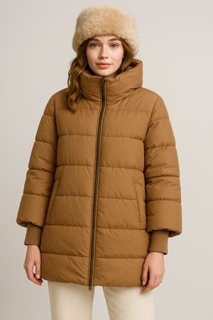 GIACCONE DONNA GRIFFAI ZIP TASCHE COLLO POLSINI  ART.5535