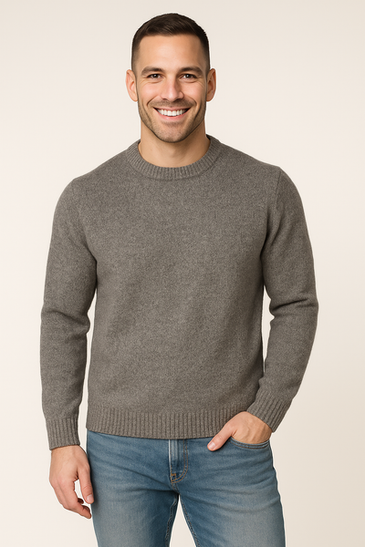 MAGLIONE UOMO ENRICO COVERI GIROCOLLO MELANGE LANA ART. EC241