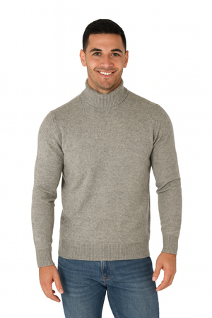 MAGLIONE UOMO LUPETTO LISCIO POLSINI FASCIA MARCA CONSENSO ART. 8122223