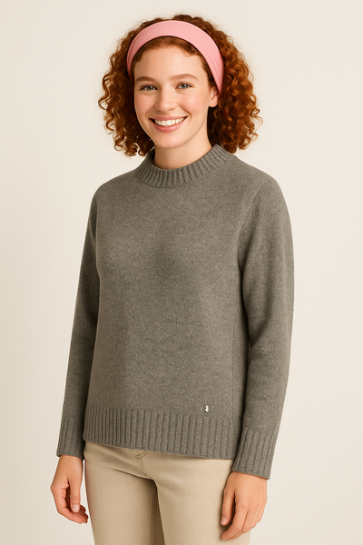 MAGLIONE DONNA RIVA TRICOT GIROCOLLO LAME ART. B315110A