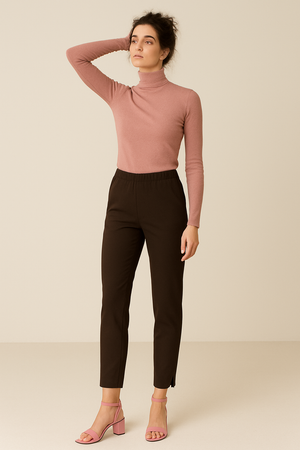 LEGGINGS DONNA EMANUELA COSTA ELASTICO STRASS ELASTICIZZATI ART.35779-26