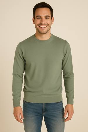 MAGLIONE UOMO SPORTING MARE GIROCOLLOBASICO LANA ART. 2960/80