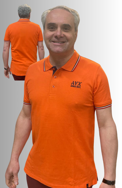 POLO UOMO AVIREX MANICA CORTA PIQUET COTONE ART. AX0633