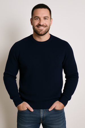 MAGLIONE UOMO RAGAZZO GIROCOLLO CALDO MARCA GRANCHIO ART. GR1484