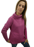 MAGLIONE DONNA RAGAZZA DOLCEVITA PURA LANA MARCA GAIA B ART.331