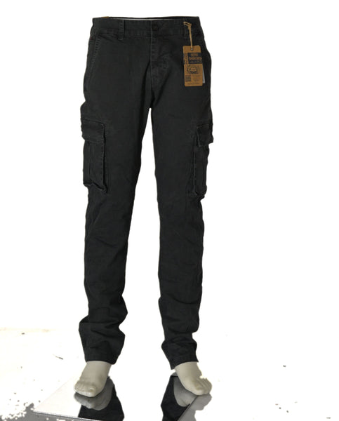 PANTALONE UOMO RAGAZZO TASCHE CARGO ZIP BOTTONE MARCA HENRY BARROWS ART.PW0026