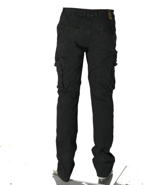 PANTALONE UOMO RAGAZZO TASCHE CARGO ZIP BOTTONE MARCA HENRY BARROWS ART.PW0026