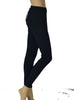 LEGGINS BASICO DONNA RAGAZZA VISCOSA ELASTICO IN VITA MARCA FUORICLASSE ART.2F6636