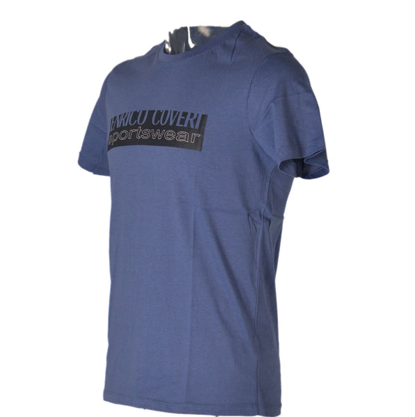 T-SHIRT UOMO COTONE MEZZA MANICA GIROCOLLO STAMPA MARCA FRABO ART.EC0063