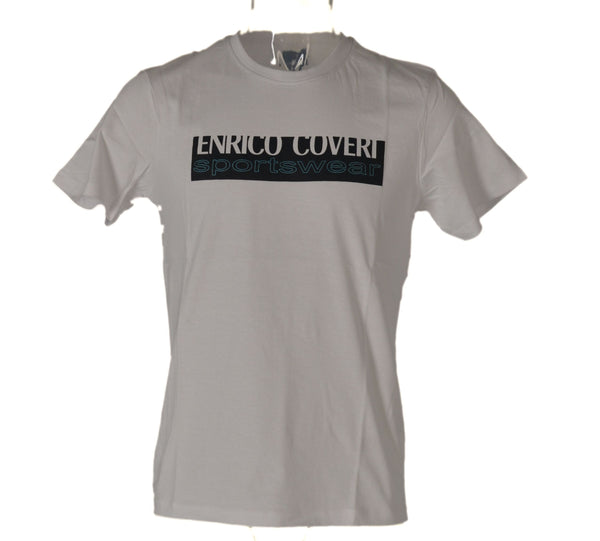 T-SHIRT UOMO COTONE MEZZA MANICA GIROCOLLO STAMPA MARCA FRABO ART.EC0063