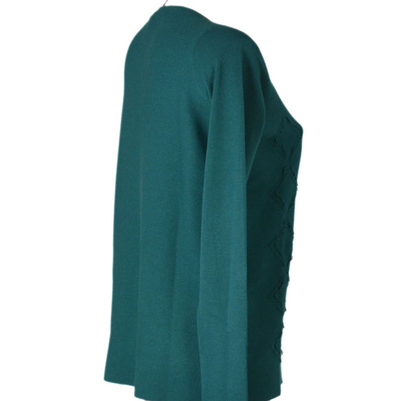 MAGLIONE DONNA VISCOSA MANICA LUNGA GIROCOLLO MAGLIFICIO DI NIBIONNO ART.S715415