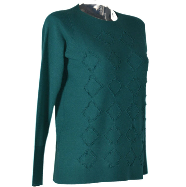 MAGLIONE DONNA VISCOSA MANICA LUNGA GIROCOLLO MAGLIFICIO DI NIBIONNO ART.S715415