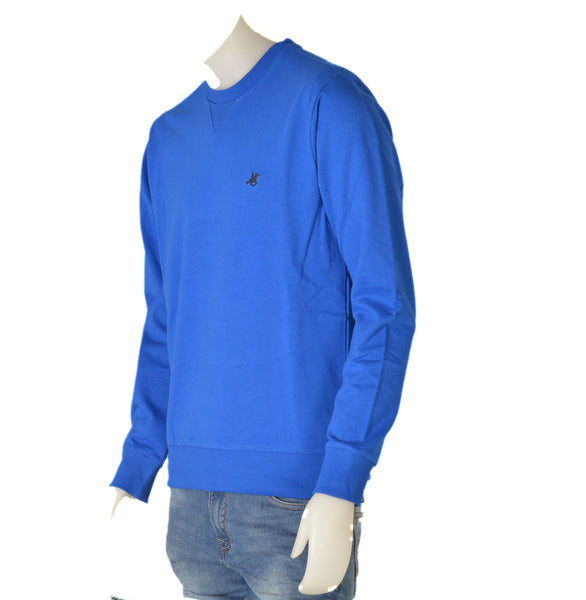 FELPA UOMO COTONE GIROCOLLO POLSINI FASCIA MARCA U.S. GRAND ART. USF008