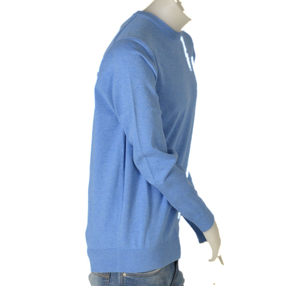 MAGLIONE UOMO COTONE GIROCOLLO POLSINIFASCIA MARCA BUGATTI ART.7400-35510