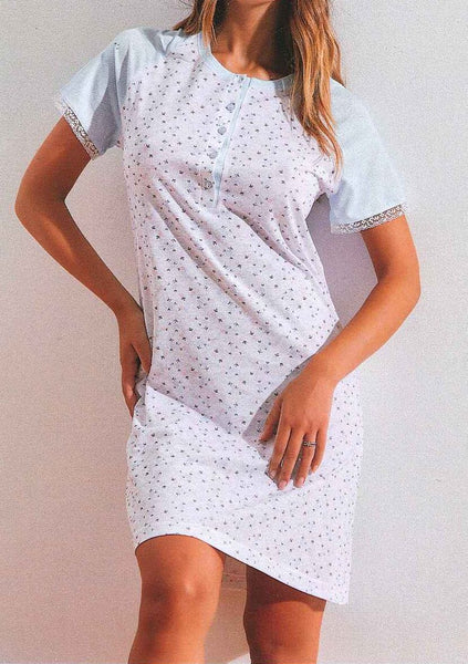 Regalo Per Donna Donna Anziana Camicia Notte Maniche Corte FIANA FASHIONS Camicia Da Notte Donna In Cotone Morbido Con Stampa Floreale Pigiama Donna Maniche Corte Floreale Abito Da Casa Comodo Regalo Per Donna Donna Anziana Camicia Notte Maniche Corte FIANA FASHIONS Camicia Da Notte Donna In Cotone Morbido Con Stampa Floreale Pigiama Donna Maniche Corte Floreale Abito Da Casa Comodo