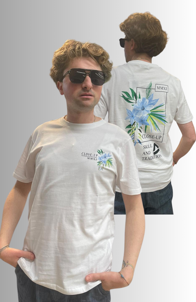T-SHIRT UOMO  CLOSE UP PARICOLLO MANICA CORTA STAMPA COTONE ART. CLT285
