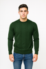 MAGLIONE UOMO RAGAZZO GIROCOLLO TRECCE MARCA RIFLE ART. RFTR076