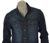 CAMICIA UOMO RAGAZZO JEANS TASCHE BOTTONI MARCA GAS ART. KANT09MDA7302