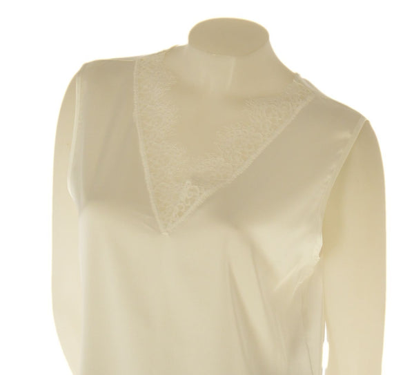 CANOTTA DONNA SCOLLO A V ELEGANTE PIZZO  LAURA BIAGIOTTI ART. LB25P1314