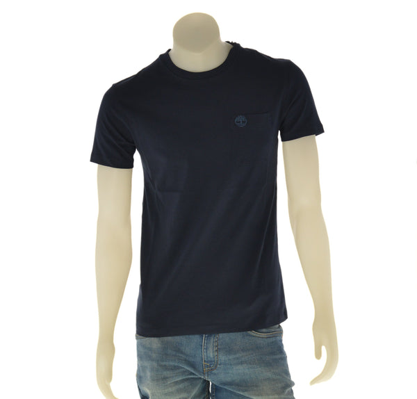 T-SHIRT UOMO MANICA CORTA LOGO COTONE PURO TIMBERLAND ART. TBOA2CQY