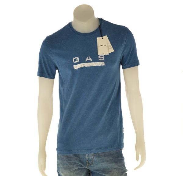 T-SHIRT UOMO LOGO MISTO COTONE JERSEY  GAS ART. SCUBA BO352