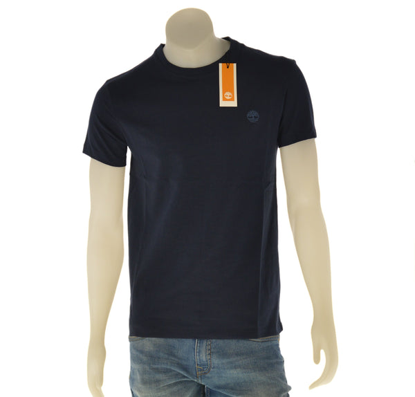 T-SHIRT UOMO COTONE PURO MANICA CORTA LOGO  TIMBERLAND ART. TBOA2BPR