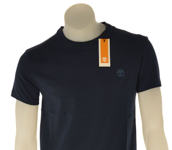 T-SHIRT UOMO COTONE PURO MANICA CORTA LOGO  TIMBERLAND ART. TBOA2BPR
