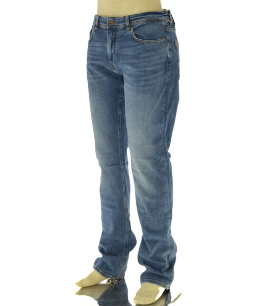 JEANS UOMO MISTO COTONE ELASTICIZZATO CINQUE TASCHE  GAS ART. MORRIS 65MDB0240