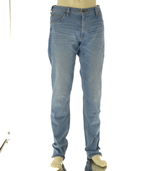 JEANS UOMO  ELASTICIZZATO CINQUE TASCHE MISTO COTONE LEE ART. DAREN POWDER L707ICC24